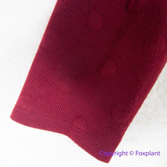 Hutch Anthropologie Red Knit Polka Dot Dress,‎ size 0X - Picture 5 of 13